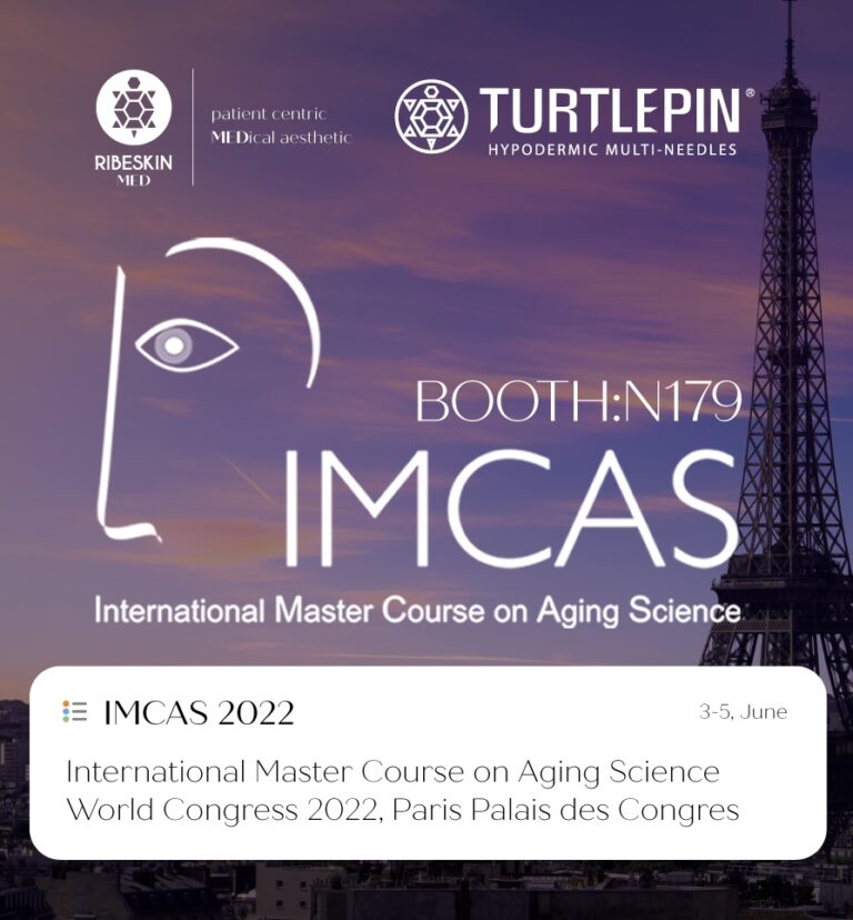 RIBESKIN MED & TurtlePin III IMCAS Paris 2022 RIBESKIN