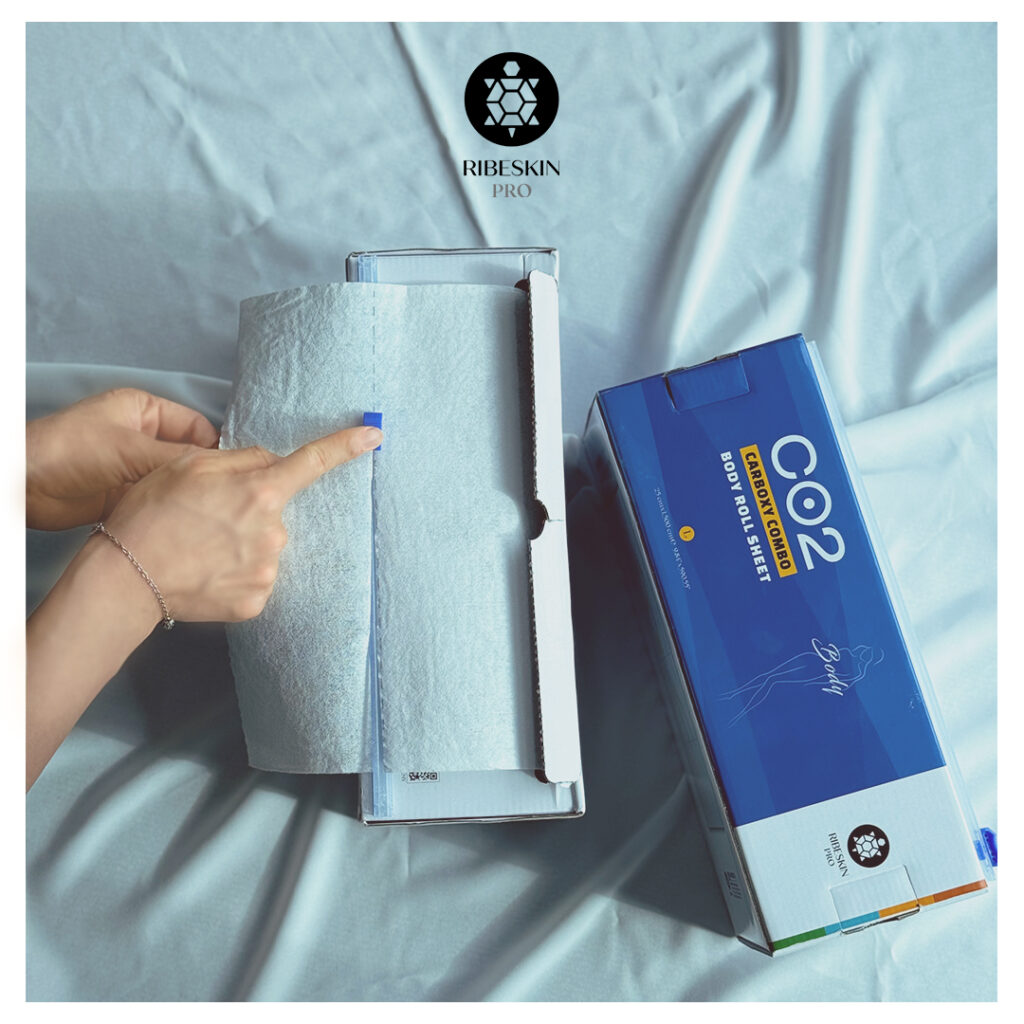 RIBESKIN CO2 Carboxy Therapy Facial Sheet Mask – Professional Day Treatment