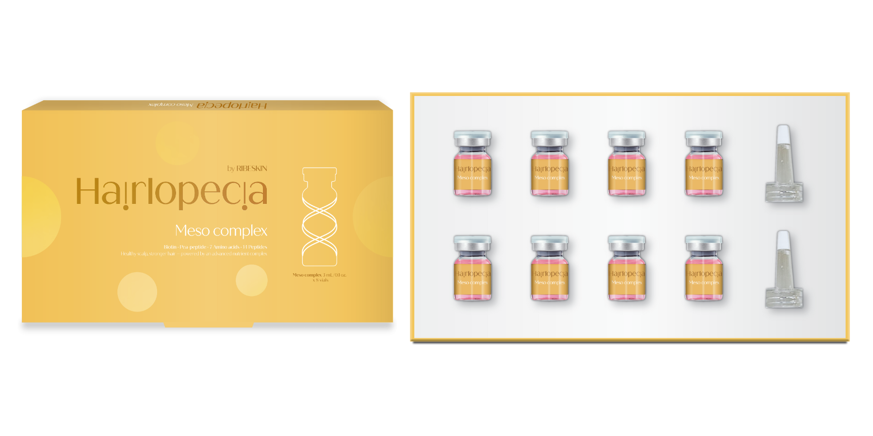 RIBESKIN Hairlopecia Meso Complex packaging