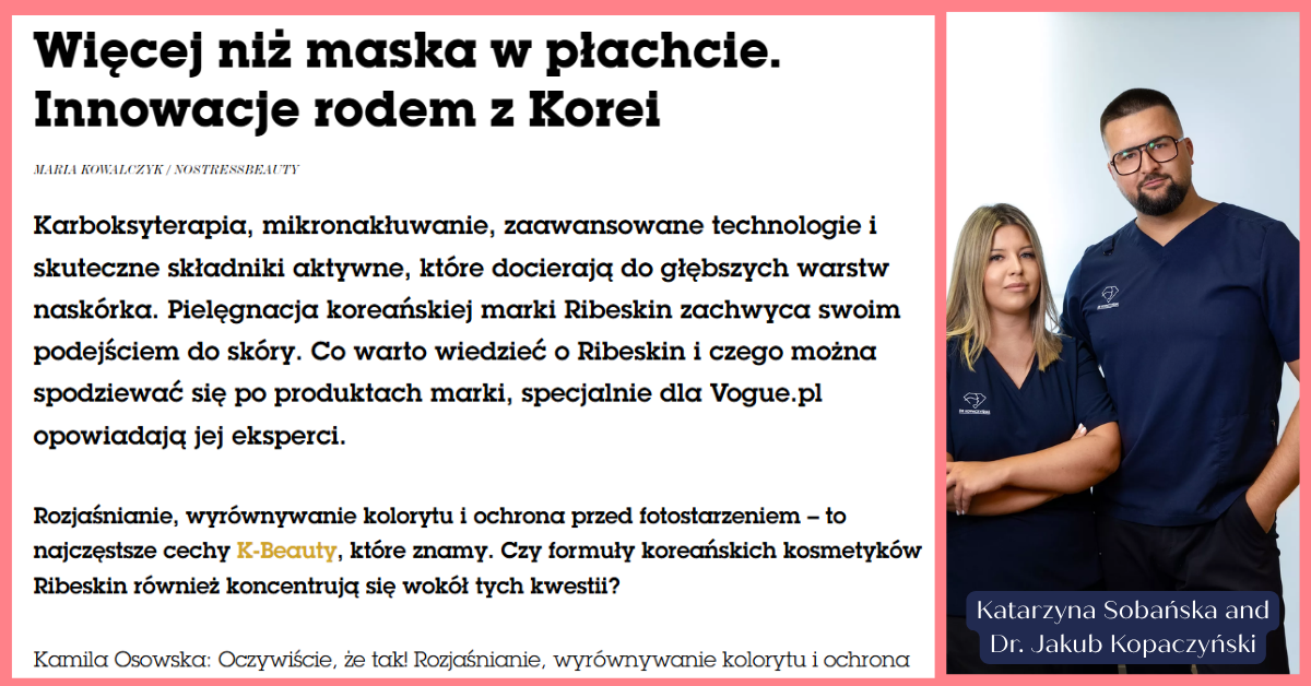 ribeskin Vogue poland article