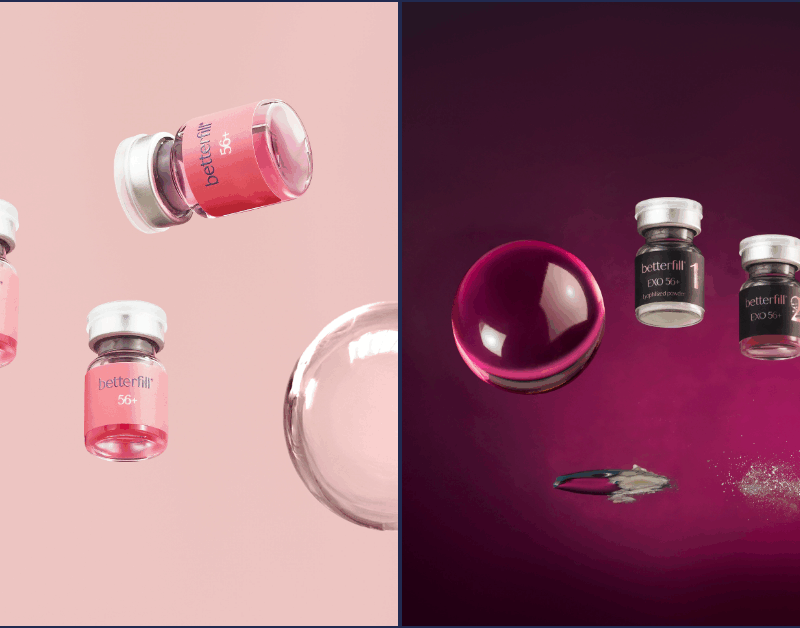 RIBESKIN betterfill 56+ skin booster & betterfillEXO56+ exosome treatment for medical aesthetic clinics