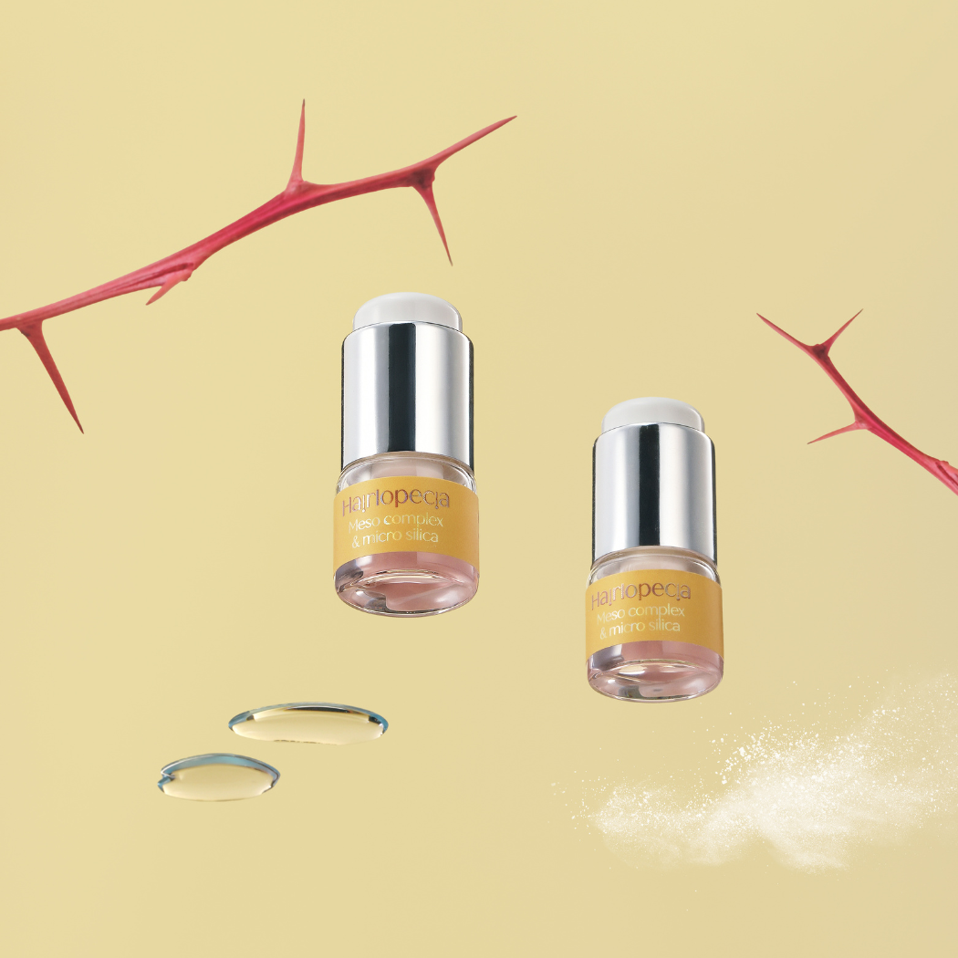 RIBESKIN Hairlopecia Meso Complex & micro silica hair loss treatment with spicules