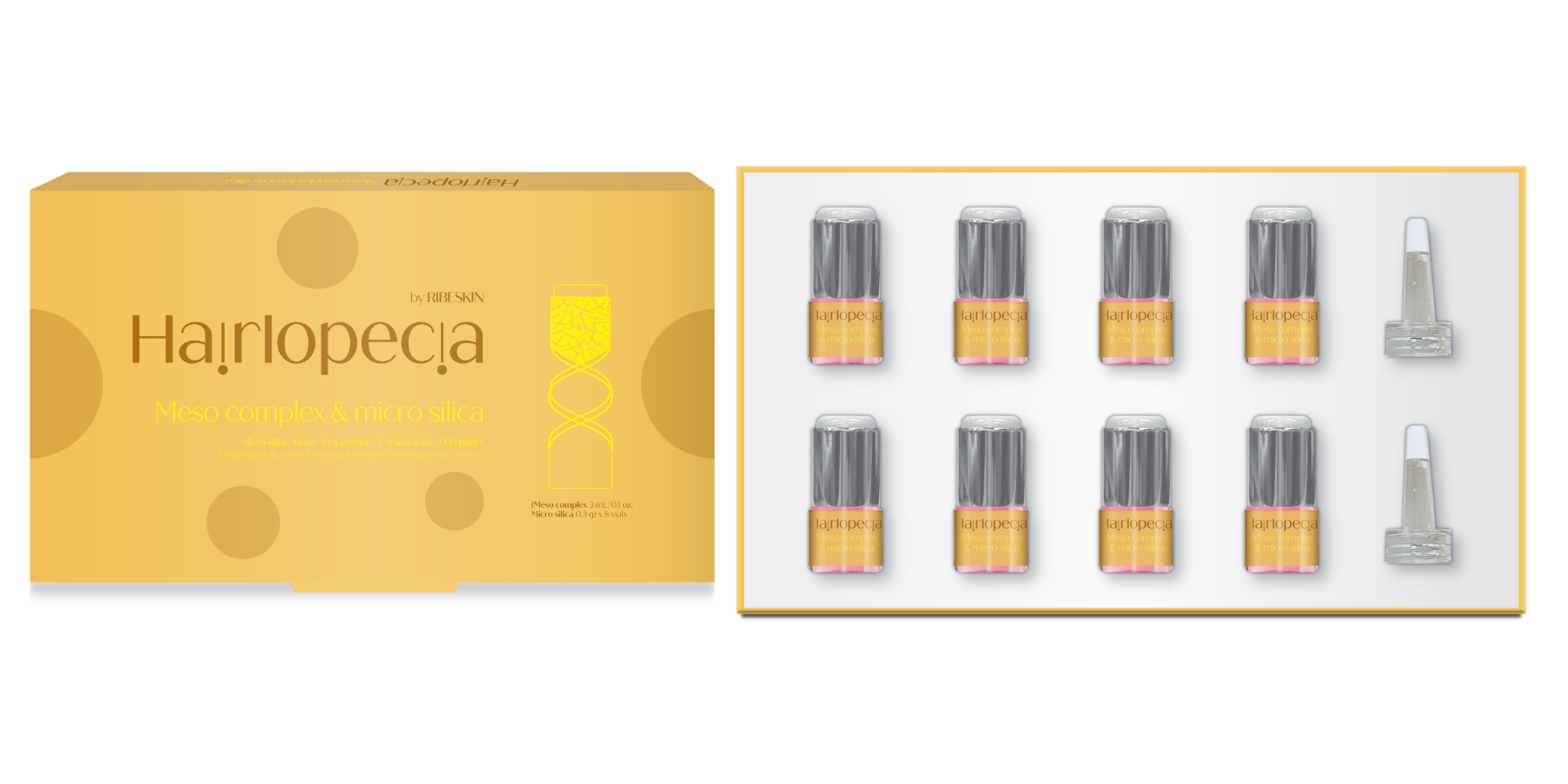 hairlopecia micro silica spicule hair loss treatment by ribeskin
