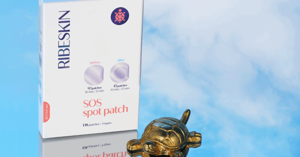 RIBESKIN SOS Spot Patch acne pimple patches used in Korean dermatology clinics