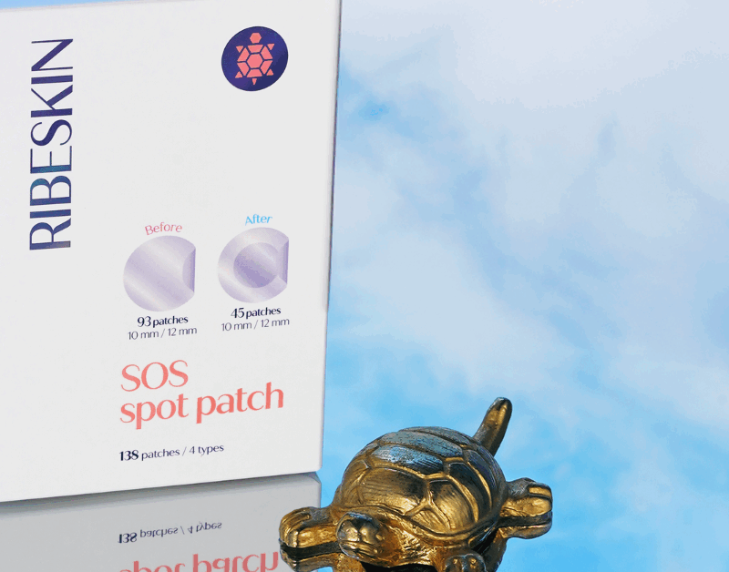 RIBESKIN SOS Spot Patch acne pimple patches used in Korean dermatology clinics